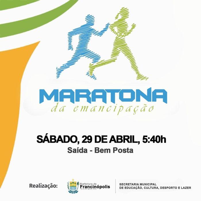 Aberta as inscrições para a maratona de FrancinópolisA Secretaria M - Imagem 1