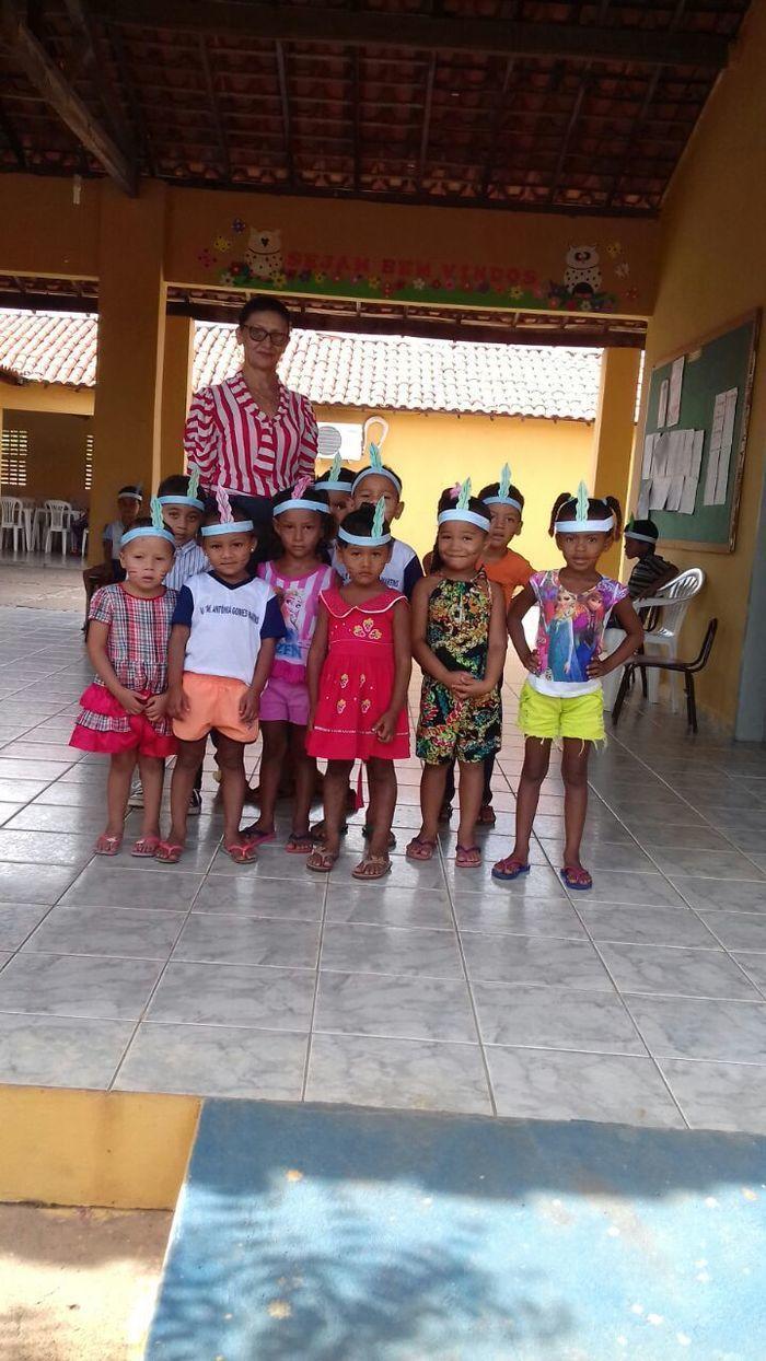 Dia do índio é comemorado na escola Municipal Mariano Lopes - Imagem 7