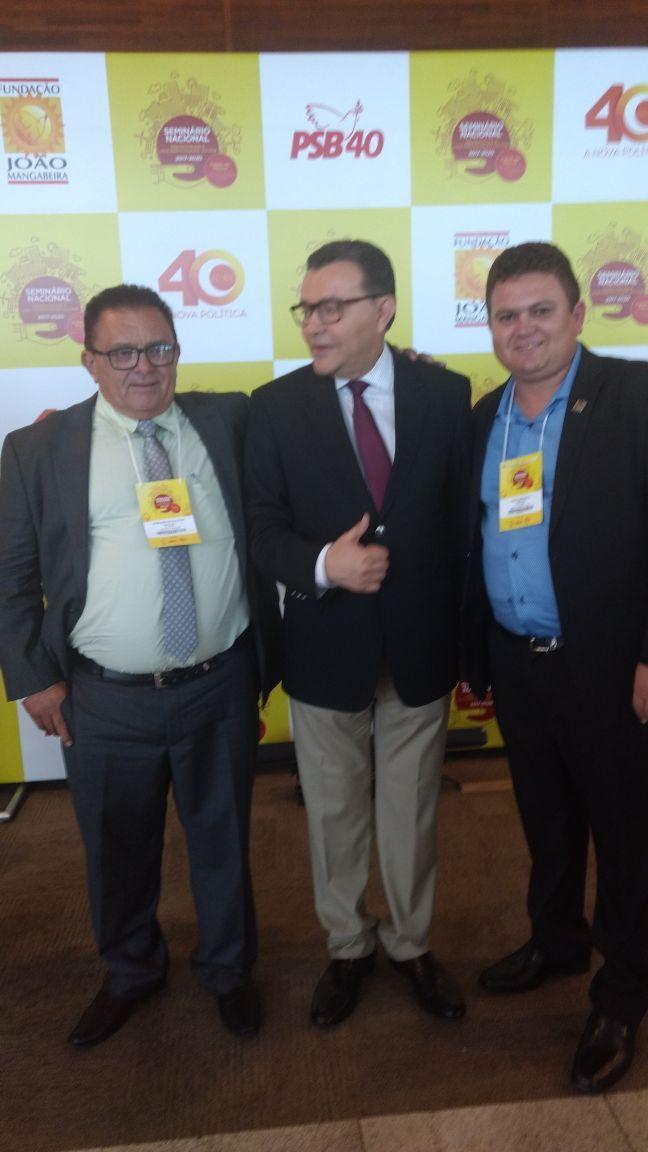 Prefeito Tairo Mesquita  participa de seminário do PSB em Brasília - Imagem 11