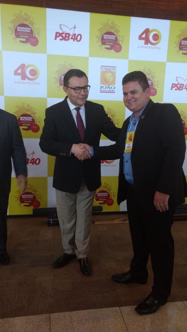 Prefeito Tairo Mesquita  participa de seminário do PSB em Brasília - Imagem 9