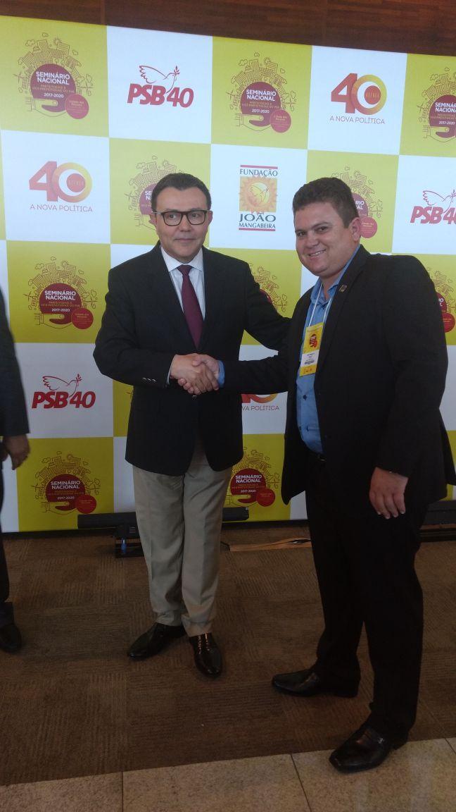 Prefeito Tairo Mesquita  participa de seminário do PSB em Brasília - Imagem 10
