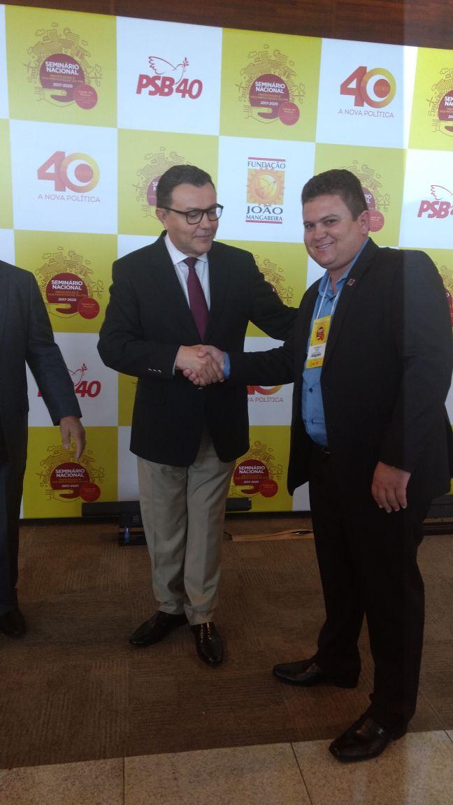 Prefeito Tairo Mesquita  participa de seminário do PSB em Brasília - Imagem 8