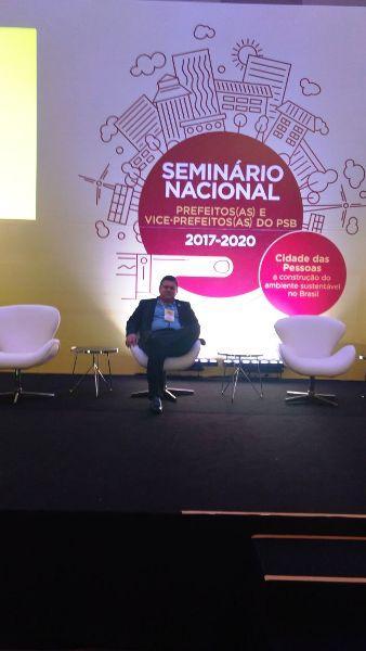 Prefeito Tairo Mesquita  participa de seminário do PSB em Brasília - Imagem 4