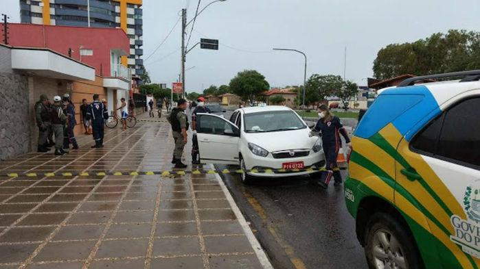 Taxista foi morto na tarde de ontem (05) (Crédito: Denilson Freitas)
