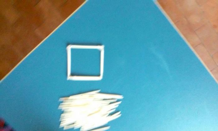 Alunos do 5º ano Participam de aula prática sobre figuras Geométric - Imagem 1