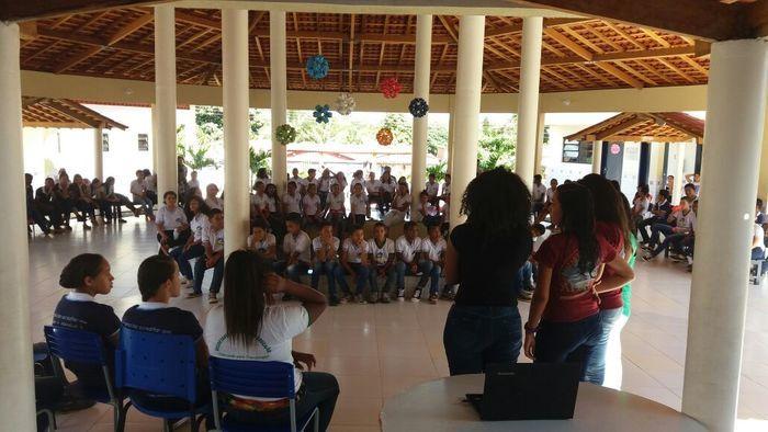 Acadêmicos de Biomedicina Visitam a Escola Santa Catarina - Imagem 19