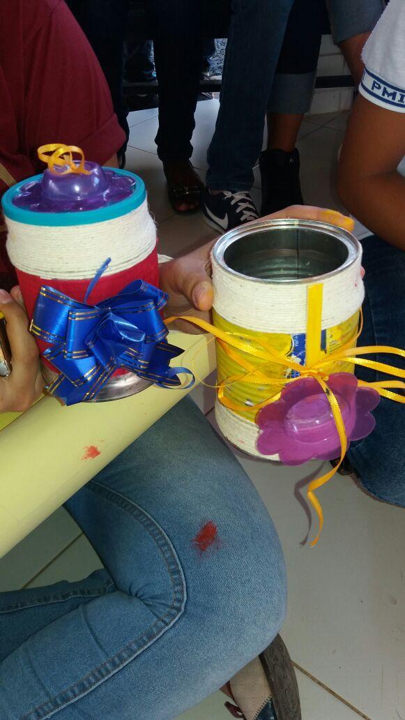 Acadêmicos de Biomedicina Visitam a Escola Santa Catarina - Imagem 12