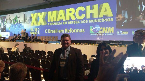 Tairo Mesquita participa da XX marcha dos prefeitos em Brasília  - Imagem 5