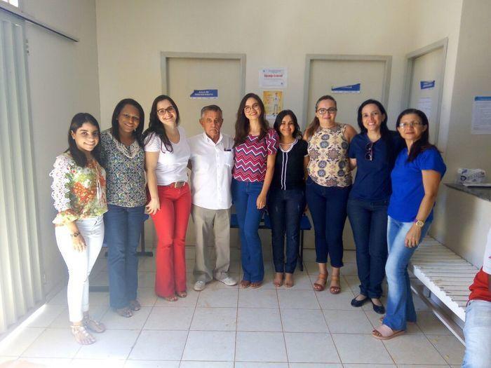 Equipe do Nasf (Crédito: Secretaria Municipal de saúde)