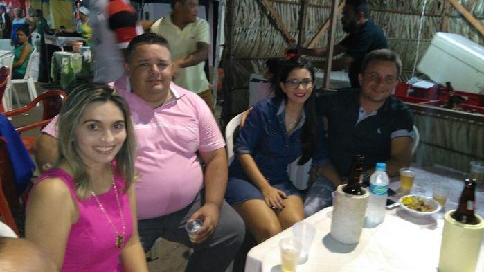 A noite dessa sexta- feira(23) (Crédito: Adriano sousa)