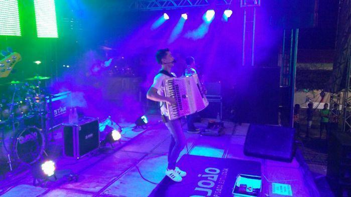 A noite dessa sexta- feira(23) (Crédito: Adriano sousa)