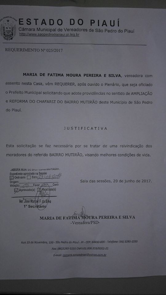 Vereadora Dra Fatima  (Crédito: Adriano sousa)