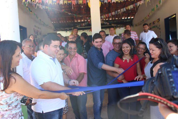 Inauguração da Unidade Escolar Gonçalo Soares Barbosa 