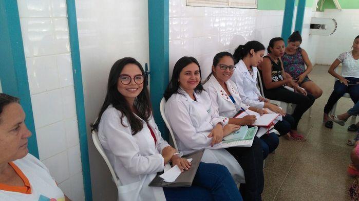 Equipe do Nasf (Crédito: Adriano Sousa)