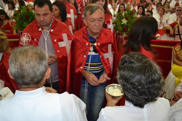 Vice-prefeita Lucia Lacerda partida da festa do Divino em Valença  - Imagem 2