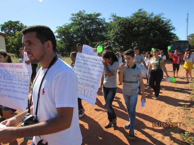 Escola Liberato Vieira Realizou Caminhada Ecológica - Imagem 83
