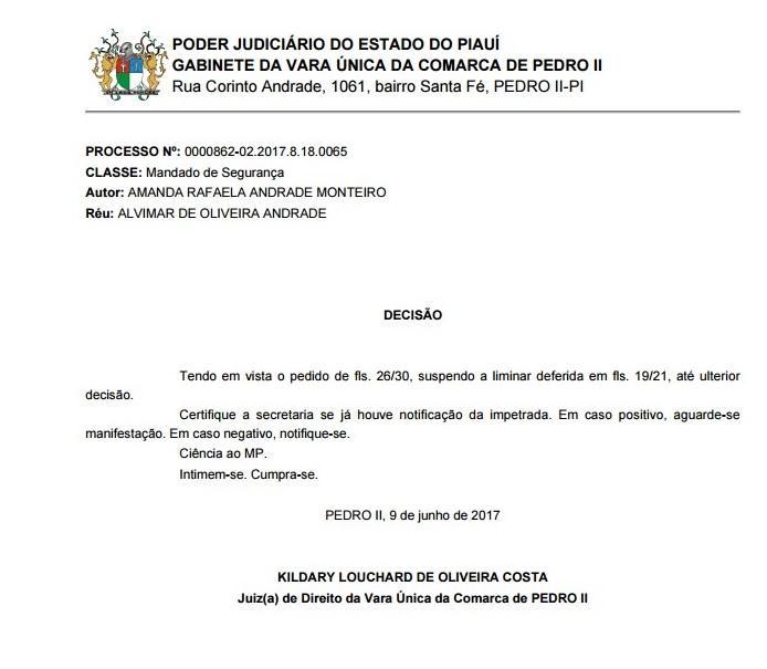 Procuradoria Geral do Município recorre e derruba liminar - Imagem 1