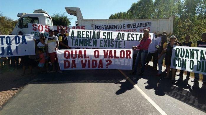 SOS BR 135: Rodovia é bloqueada em Redenção do Gurguéia  - Imagem 6