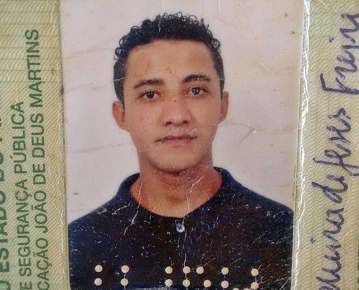 Jhoeller Janylson foi ferido com uma facada.  (Crédito: Kairo Amaral)