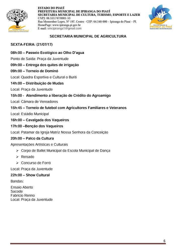 Divulgada a Programação da XXXIV Semana da Juventude - Imagem 7