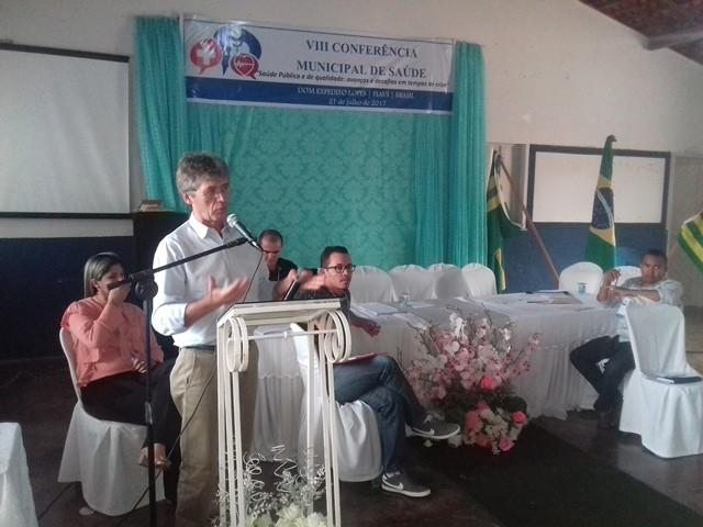 Prefeito Valmir Barbosa (Crédito: Josely Ecologista)