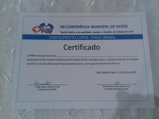 Dom Expedito Lopes realiza VIII Conferência Municipal de Saúde - Imagem 93