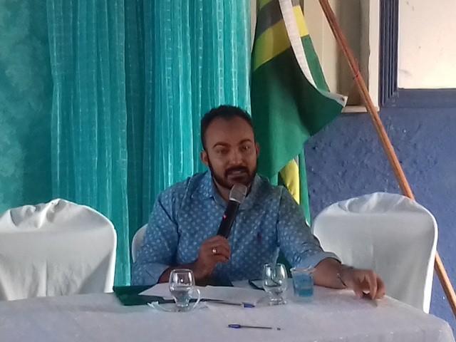 Palestrante Mailson Fontes de Carvalho (Crédito: Josely Ecologista)