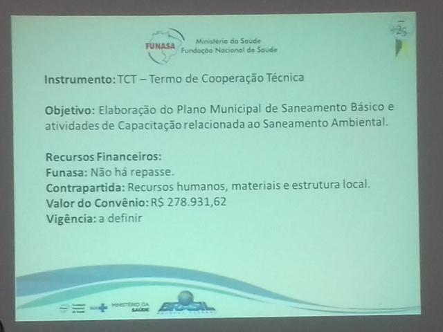 Confirmado Cooperação Técnica entre Município de DEL e FUNASA/PI - Imagem 43