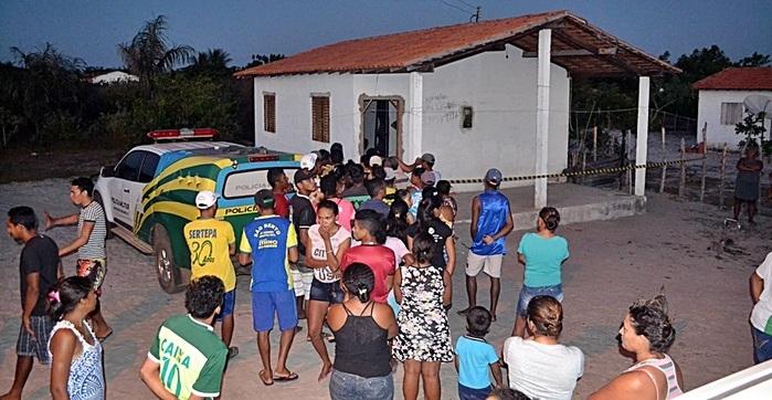 Local do crime.  (Crédito: Gleitowney Miranda / Blog do Pessoa)