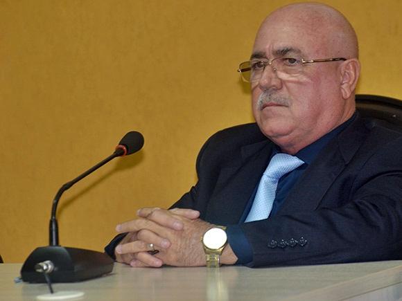 Geraldinho, atual presidente da Câmara Municipal de Parnaíba.  (Crédito: Gilson Brito / Acesso 343)