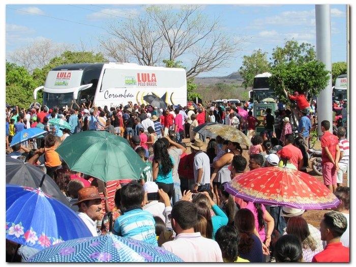 Ex-Presidente Lula visitou Inhuma neste sábado  - Imagem 12