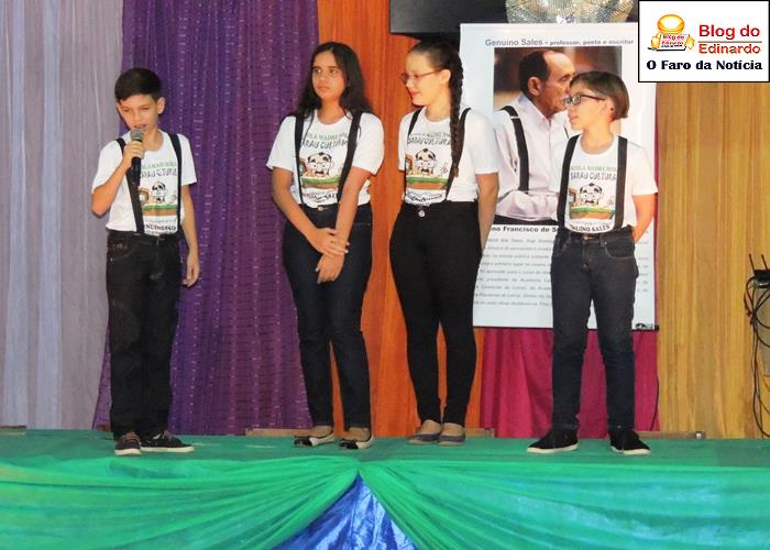 I Sarau Cultural homenageia o Escritor Genuíno Sales  - Imagem 32