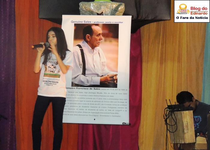 I Sarau Cultural homenageia o Escritor Genuíno Sales  - Imagem 81