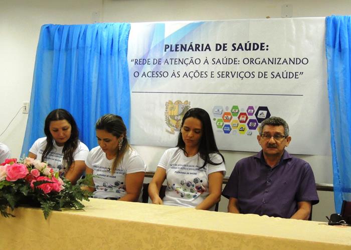 Município realiza com a participação da povo a I Plenária de Saúde  - Imagem 11