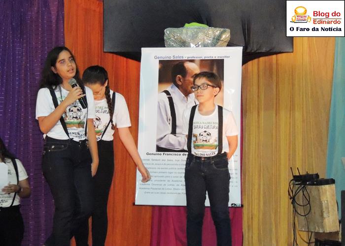 I Sarau Cultural homenageia o Escritor Genuíno Sales  - Imagem 31