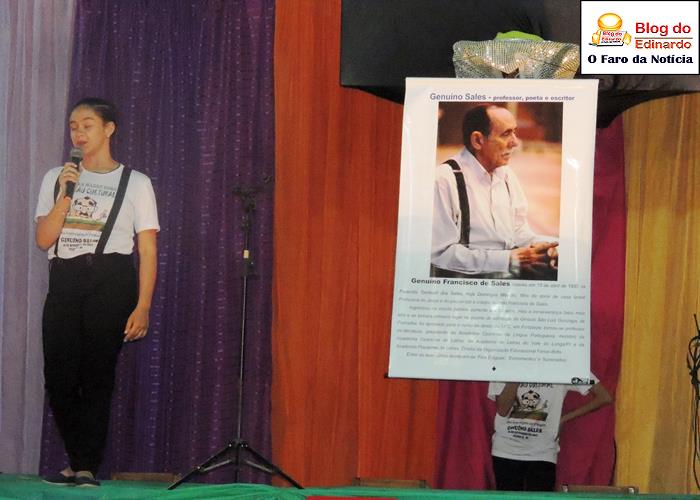 I Sarau Cultural homenageia o Escritor Genuíno Sales  - Imagem 75
