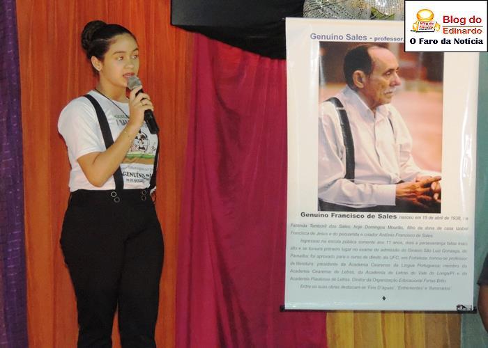I Sarau Cultural homenageia o Escritor Genuíno Sales  - Imagem 21