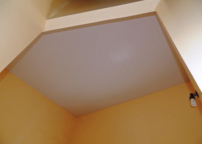 Forro pvc (Crédito: Edinardo Pinto )