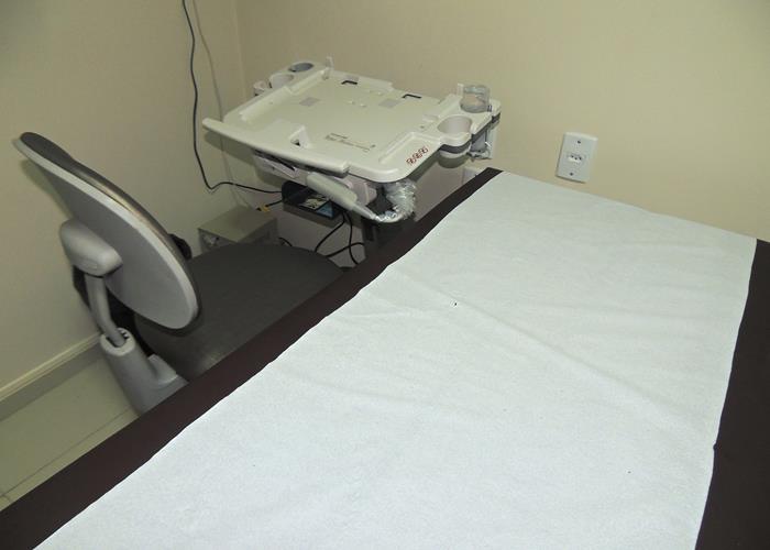 Sala de Ultrassonografia (Crédito: Edinardo Pinto )