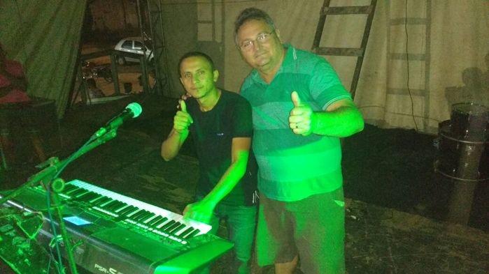 Gílson Moura e Golozinho (Crédito: Aristeu Carvalho)