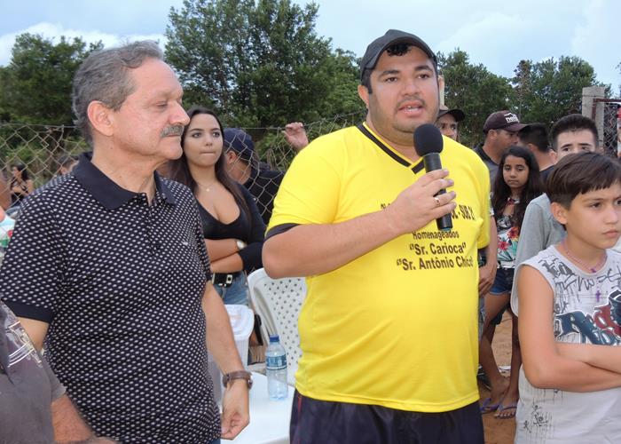 Deputado Wilson Brandão e Samuel Silva, idealizador do evento   (Crédito: Edinardo Pinto )