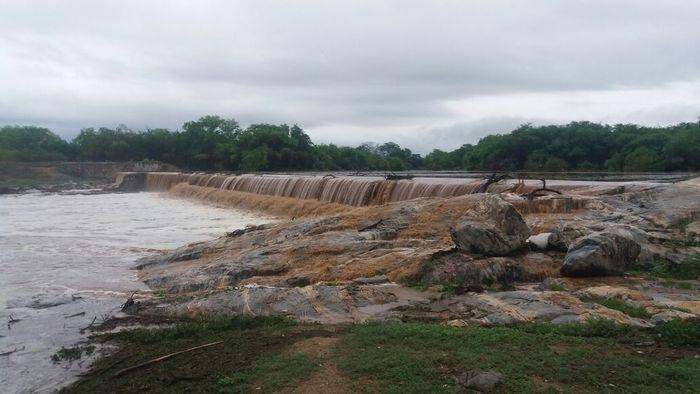 Barragem no Centro da Cidade (Crédito: Internet)