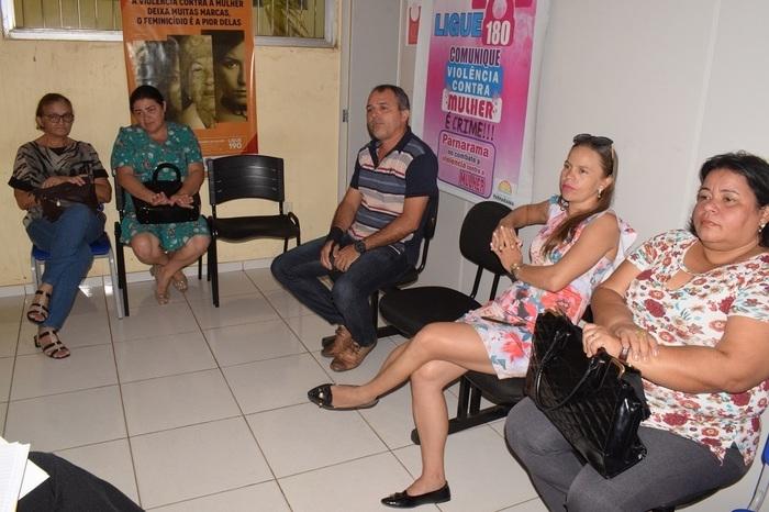 Reunião sobre o Dia Internacional da Mulher (Crédito: Aristeu Carvalho)