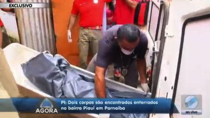 Corpos foram encaminhados para o IML (Crédito: Reprodução )