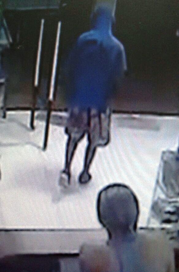 Assaltante (Crédito: Reprodução )