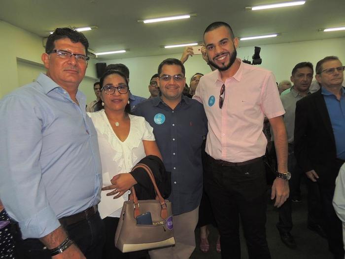 Edinaldo Gomes, Professora Ana Jaira e o consultor da Universidade Cruzeiro do Sul Arthur Hens (Crédito: Edinardo Pinto )
