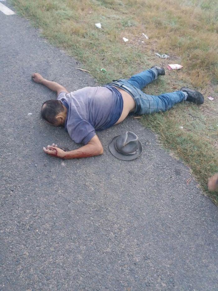 Morte no asfalto em Monsenhor Gil (Crédito: Reprodução)