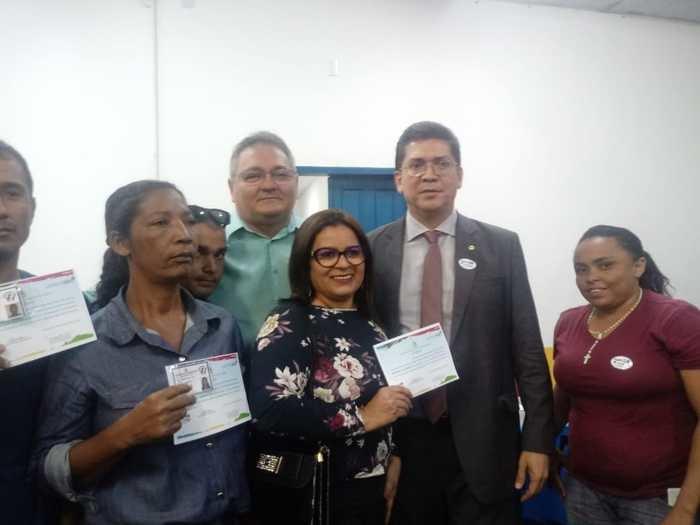 Conselheiros de Parnarama com o Secretário Jefferson Portela (Crédito: Aristeu Carvalho)