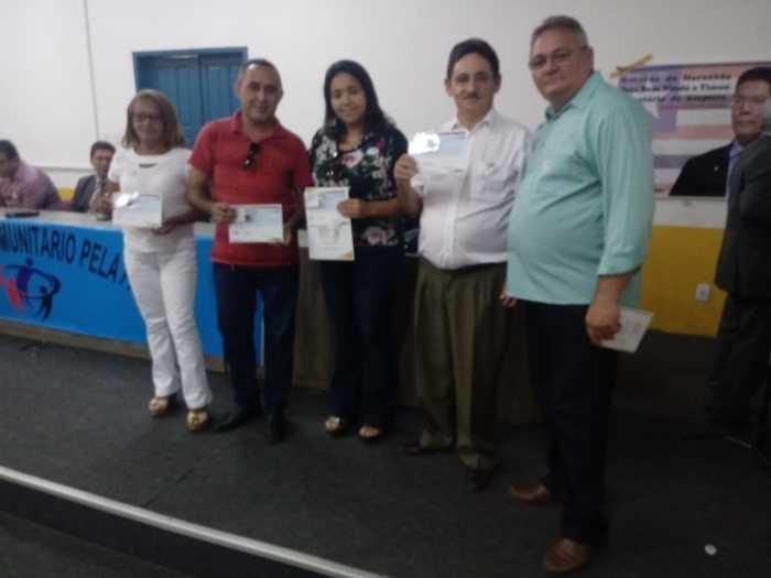 Mesa Diretora do Conselho de Segurança de Parnarama (Crédito: Aristeu Carvalho)