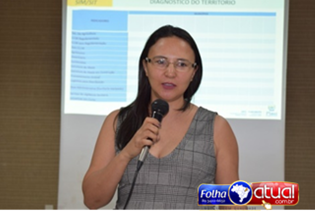 Dra. Jannice de Jesus, agente de Desenvolvimento Territorial da Seplan